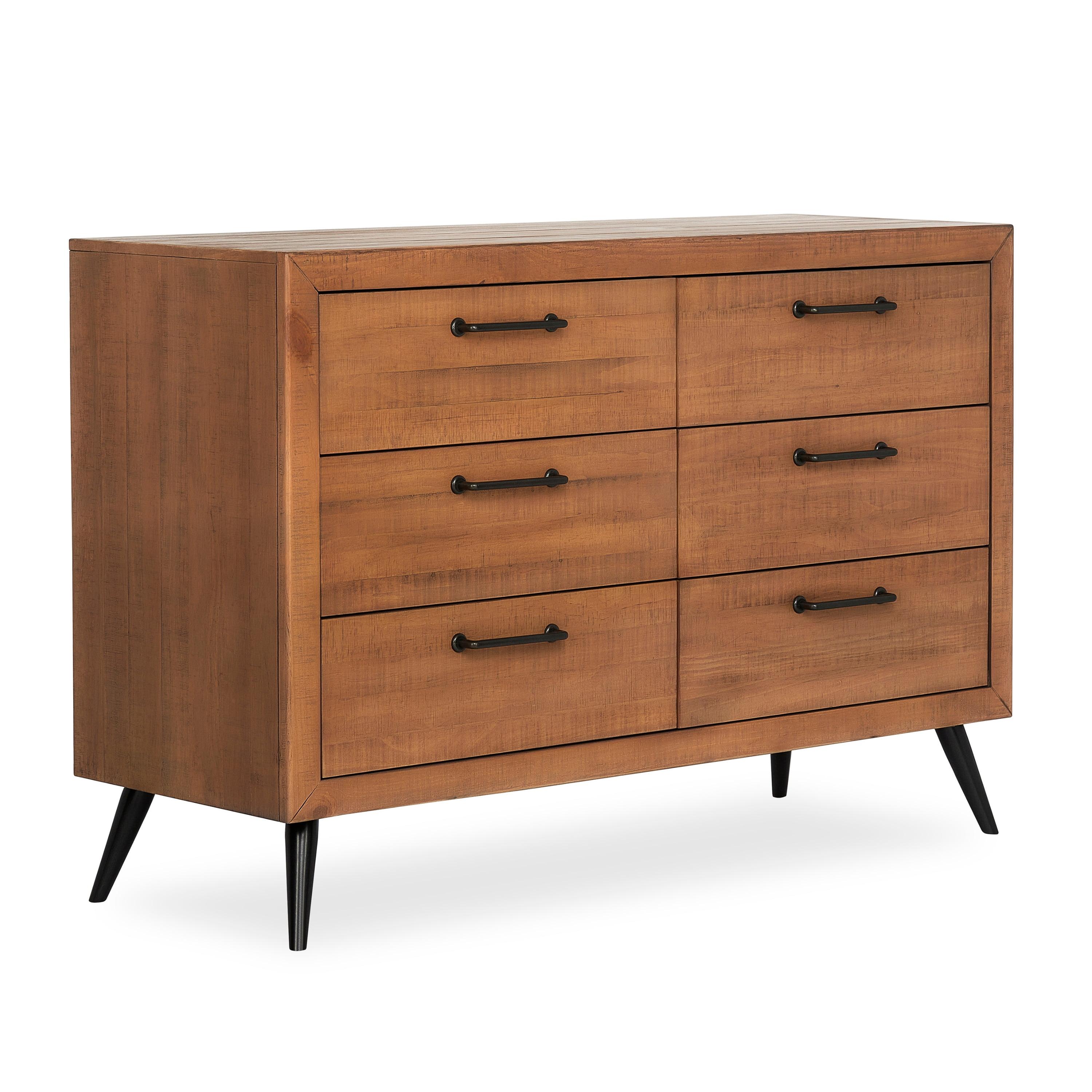 Stilnovo Solid Wood 18'' W 6 - Drawer Dresser