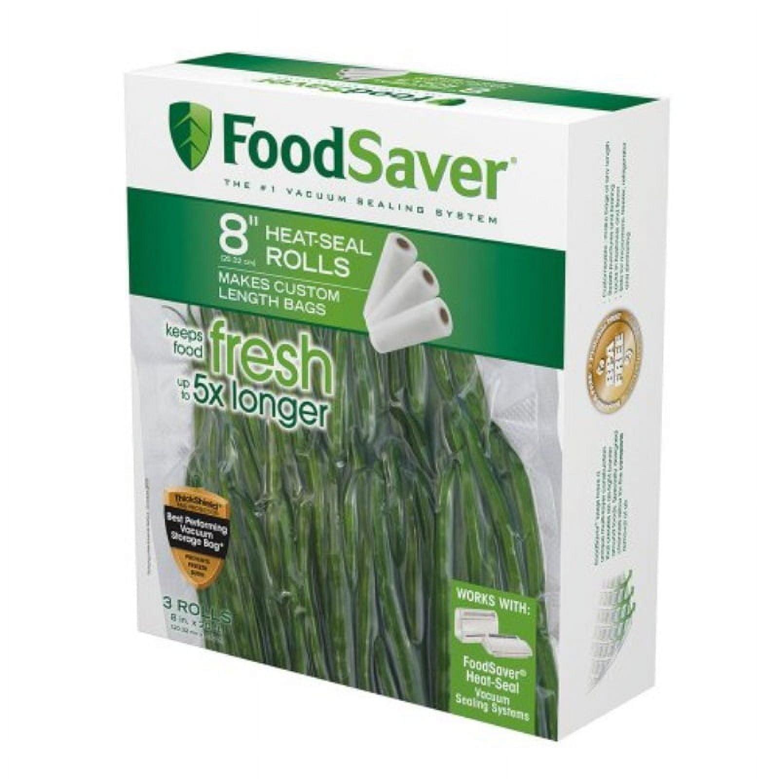 Foodsaver BPA-Free 8" X 20' Vacuum Seal Roll, 3-Pack