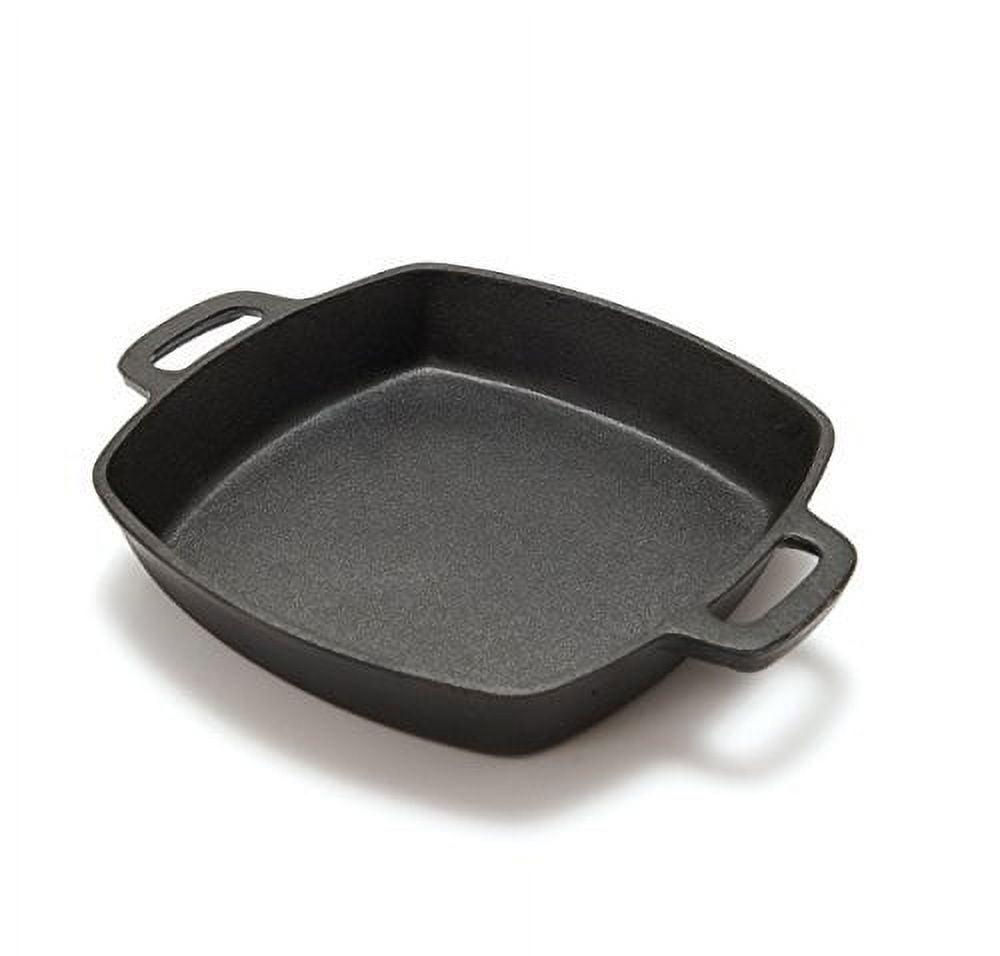 Heavy Duty Cast Iron Square Grill Pan