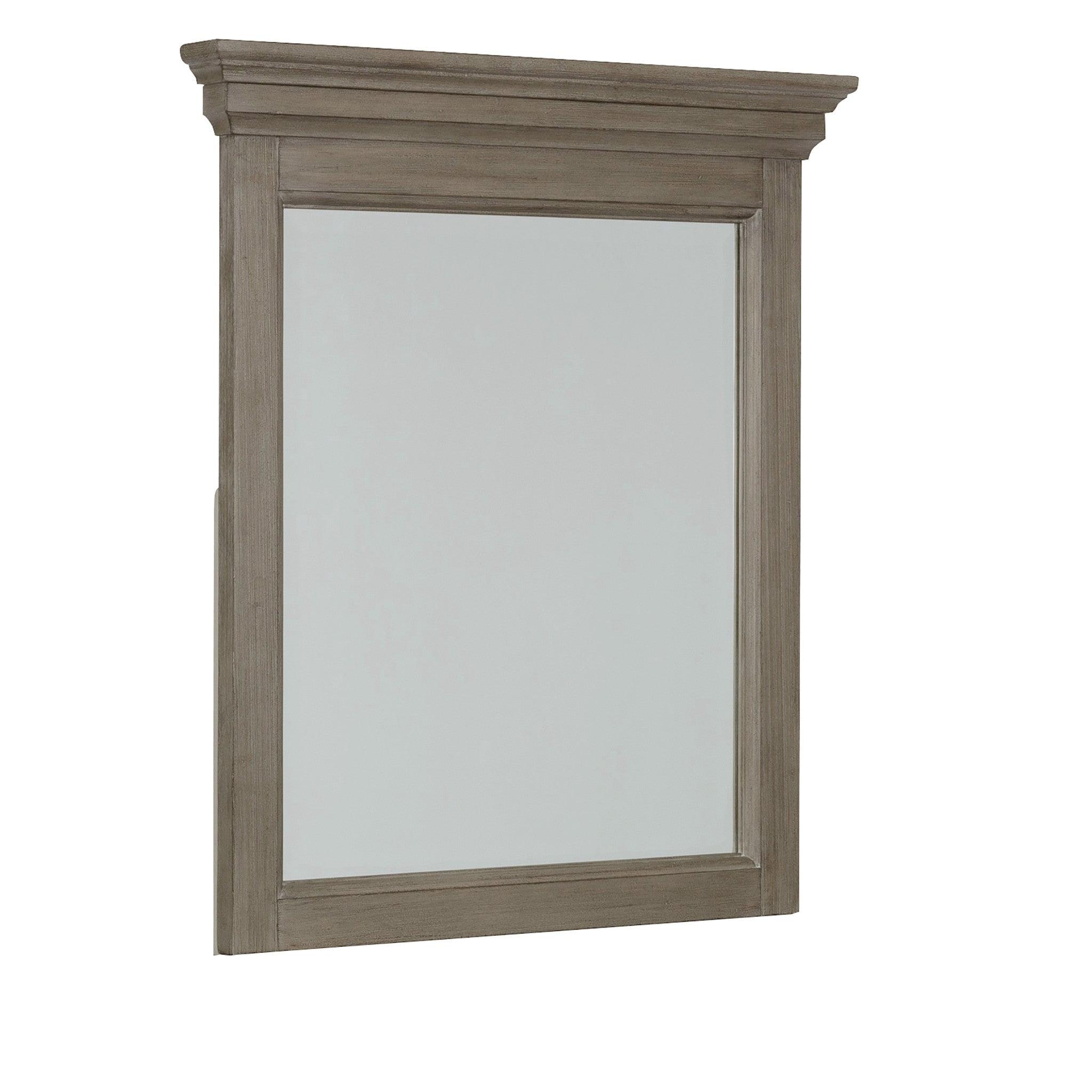 homestyles  Mountain Lodge Gray Wood Mirror - 32" x 3" x 36"