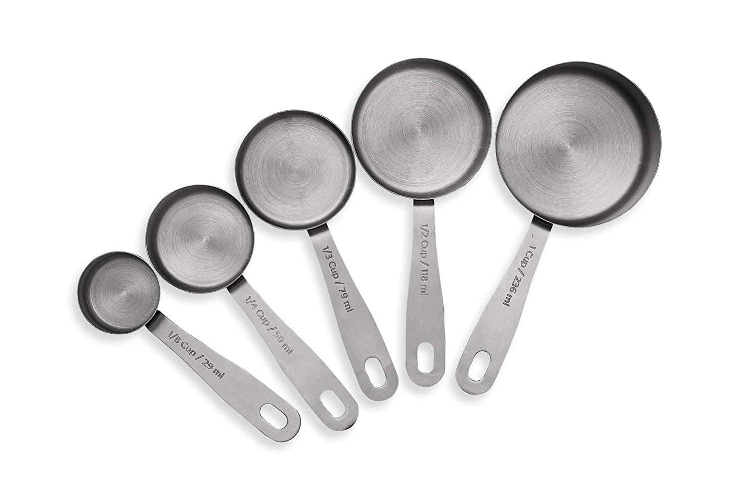 Stainless Steel 5-Piece Heavy Duty Measuring Cup Set