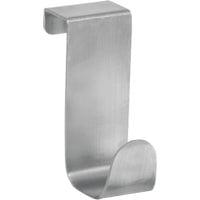 iDesign 29420 Towel Hook, Over-Cabinet, Brushed Stainless Steel