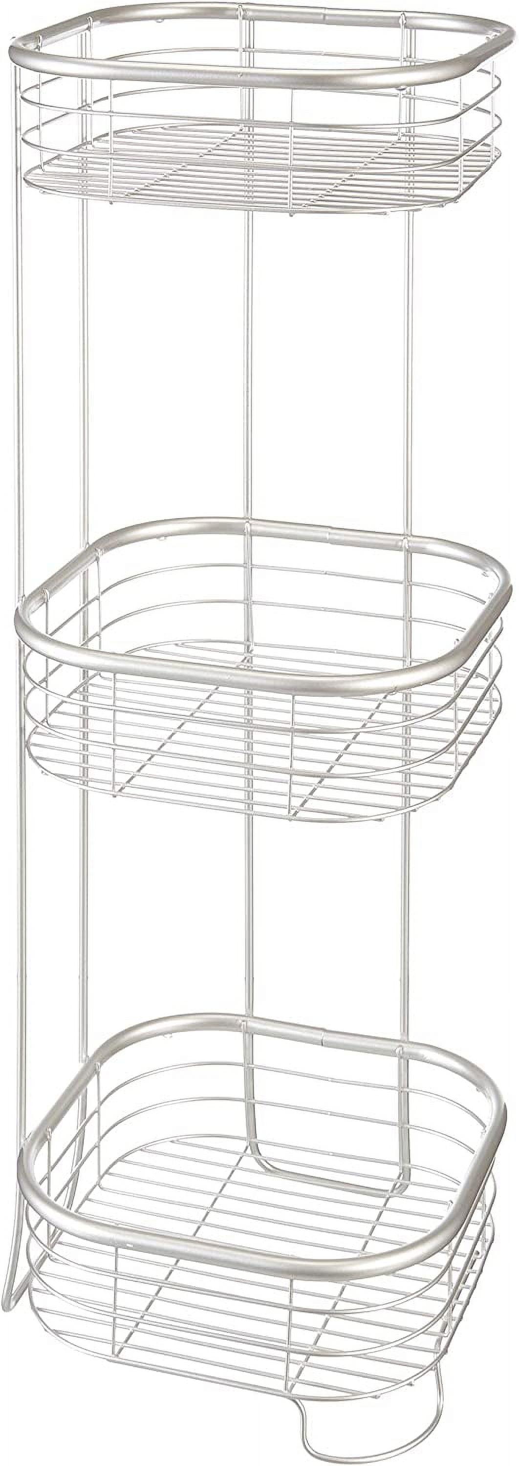 3 Tier Forma Shower Shelf Square - iDESIGN