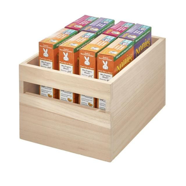 Paulownia Wood Eco 250 Oz. Food Storage Container With Handle