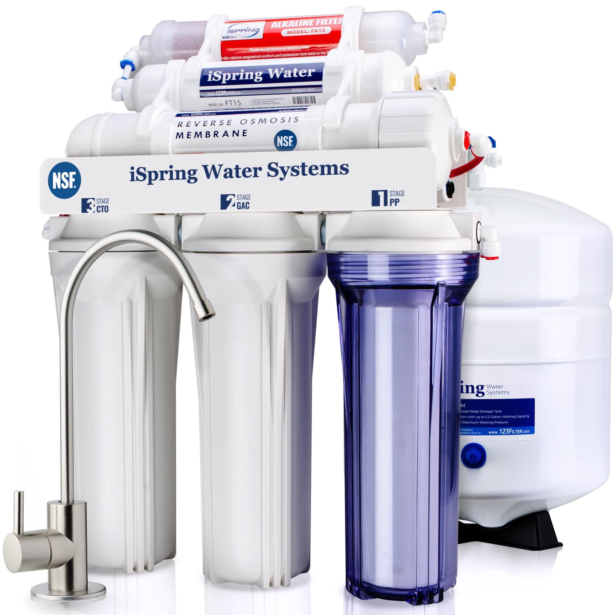 iSpring NSF Certified Drinking Water pH Alkaline Remineralization Filtration System