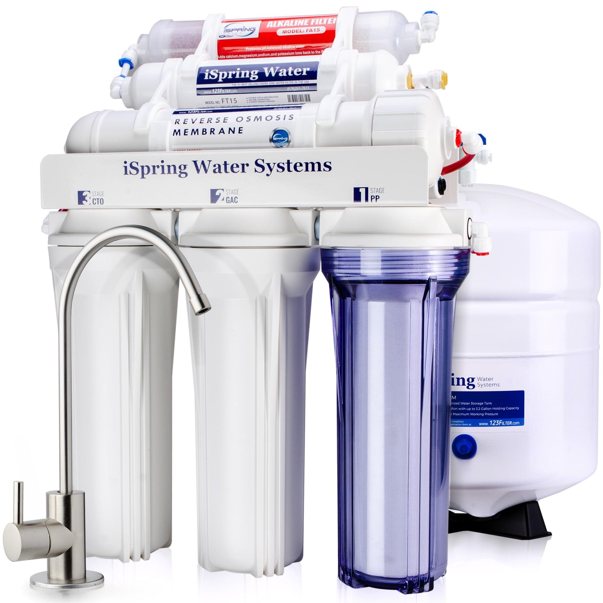 iSpring NSF Certified Drinking Water pH Alkaline Remineralization Filtration System