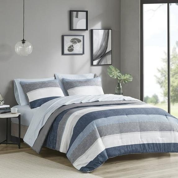 Madison Park Essentials Jaxon Comforter Set with Bed Sheets
