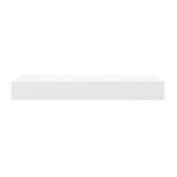 kieragrace Stockholm Floating Wall Shelf White 12inch Engineered Wood Modern
