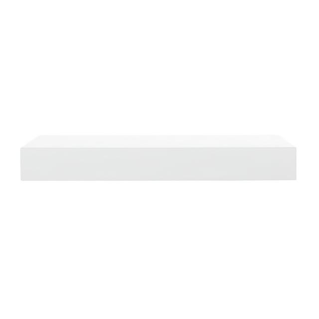 kieragrace Stockholm Floating Wall Shelf White 12inch Engineered Wood Modern