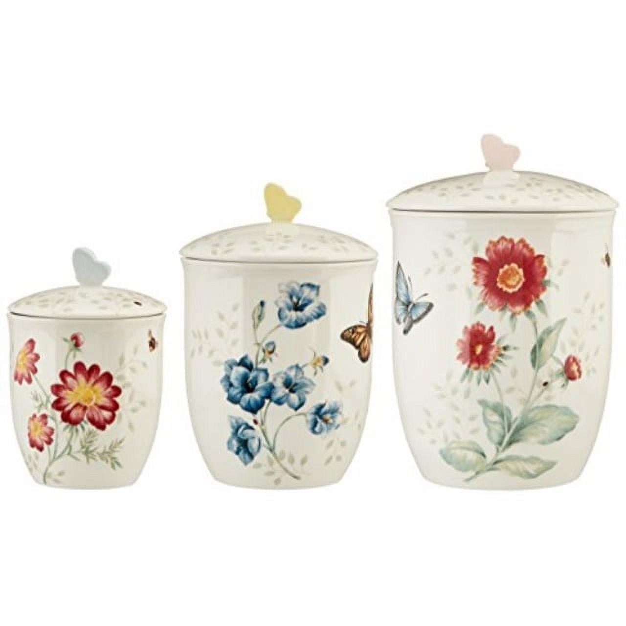 Lenox Butterfly Meadow 3-Piece Canister Set