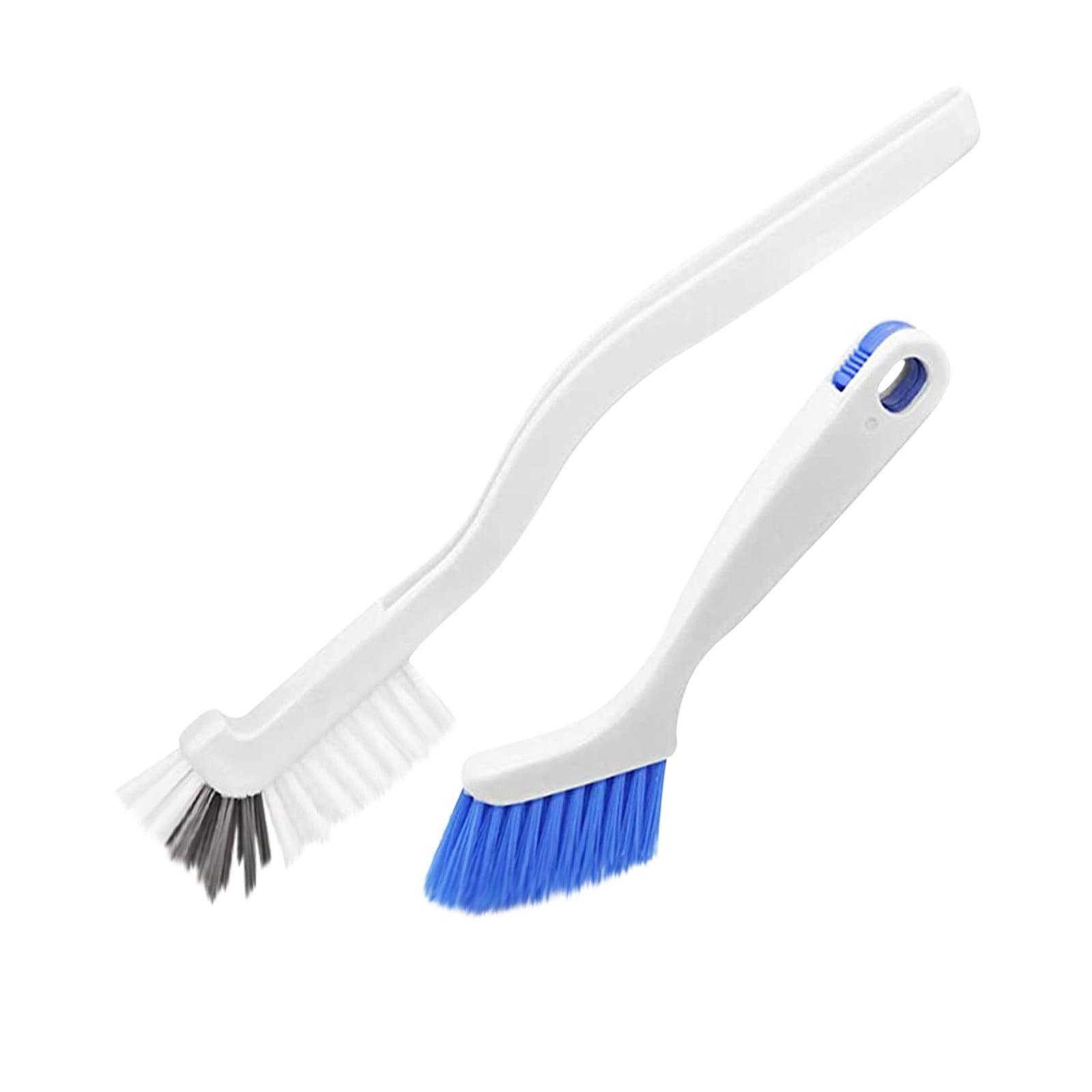 2 Pack White and Blue Multi-Functional Cleaning Brushes