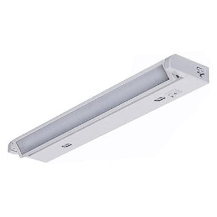 nadair 11" led under cabinet lighting kit swivel plug-in ultra-slim closet or kitchen cabinet light dimmable with 3 color modes built-in, linkable