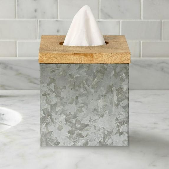 nu steel Confetti collection Tissue Box Cover Perfect For Home & Bathroom Accessories