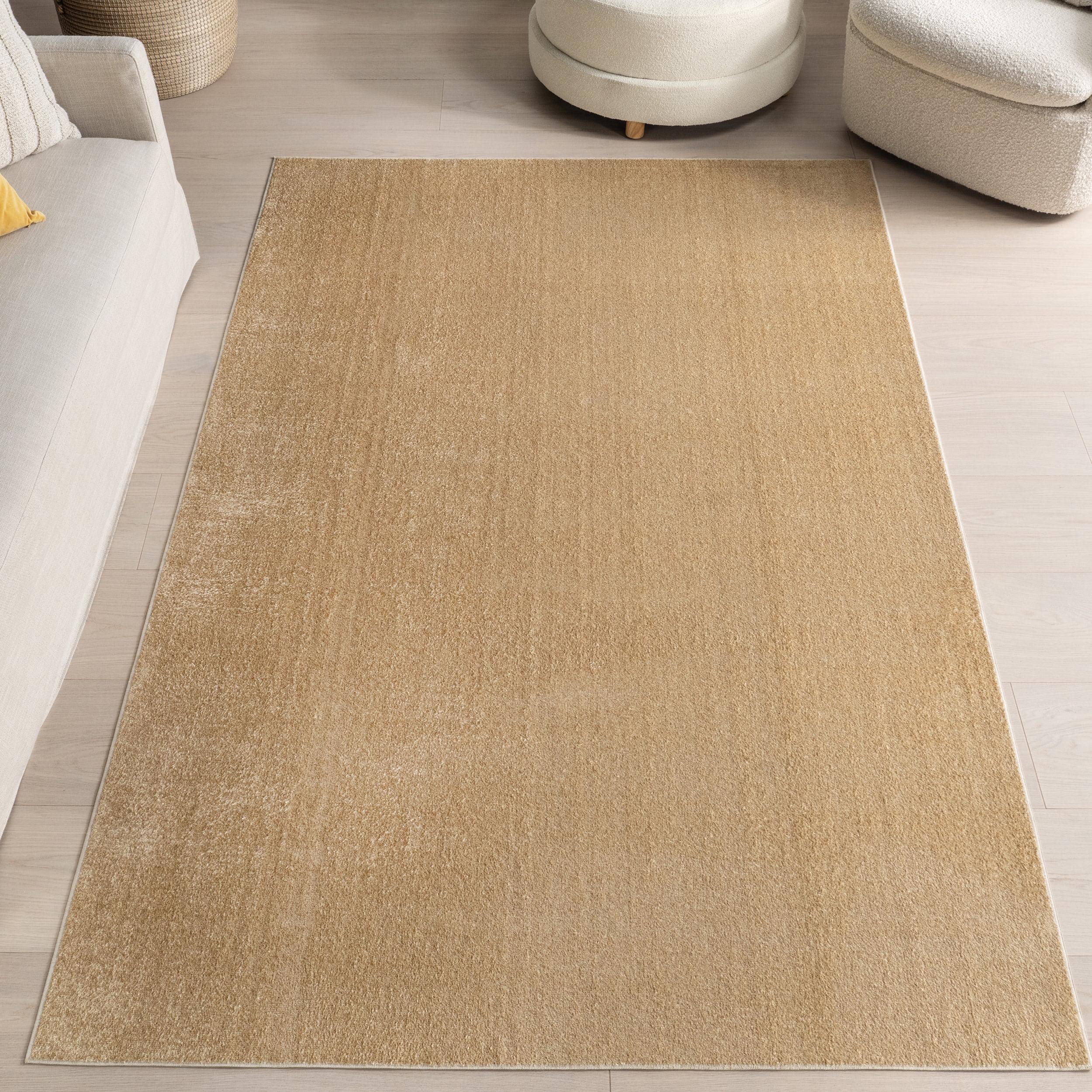 Nuloom Alena Solid Machine Washable Indoor Area Rug