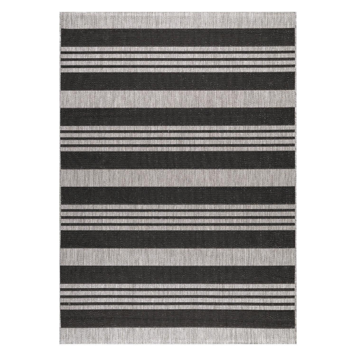 Nuloom Arlena Medallion 4x6 Indoor Area Rug for Living Room Bedroom Dining Room Kitchen, Black/Grey
