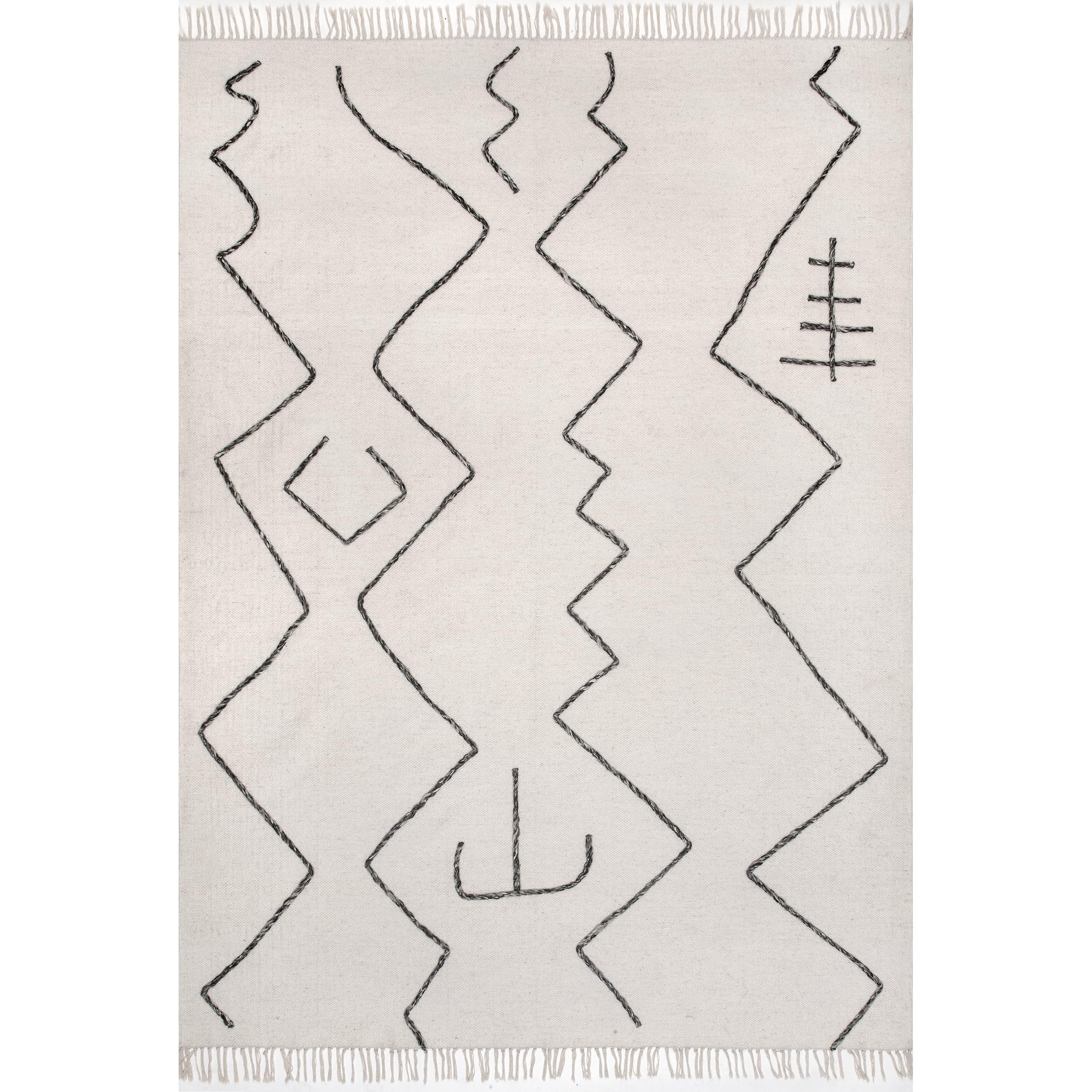 Nuloom Moira Global Flatweave Tassel Indoor Area Rug, 5' x 8'