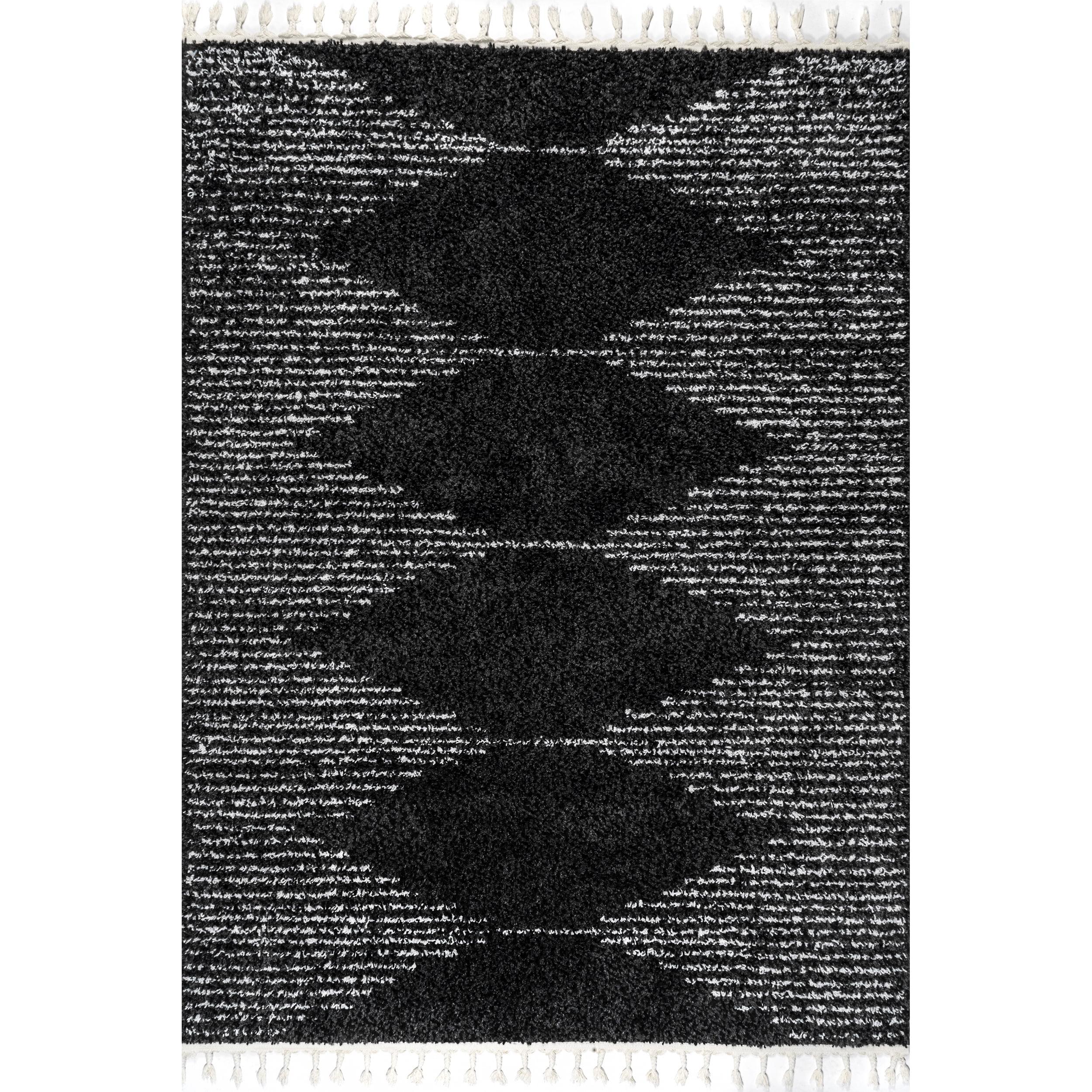 Nuloom Bria Moroccan Diamond Tassel Indoor Area Rug