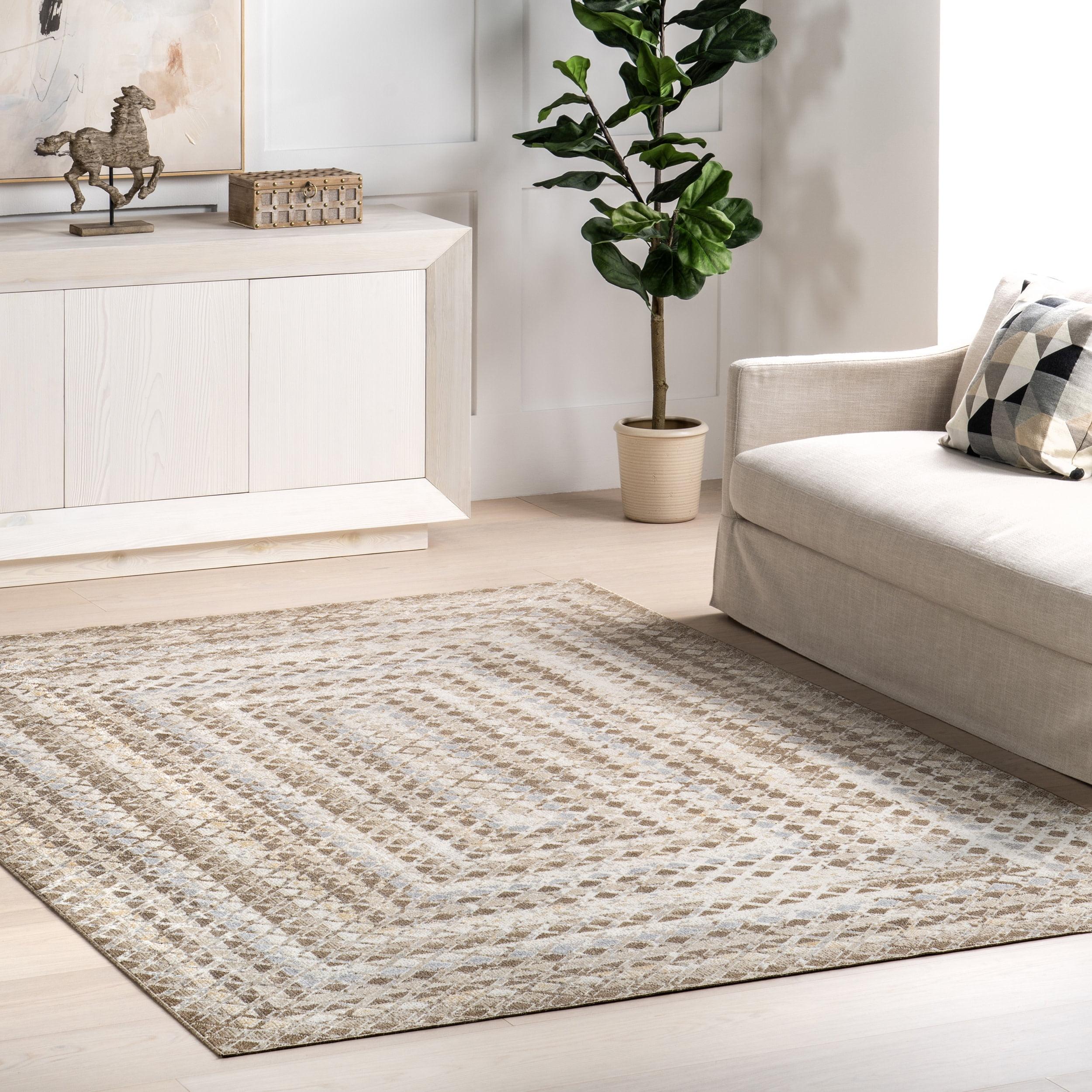 Nuloom Carley Machine Washable Geometric Indoor Area Rug