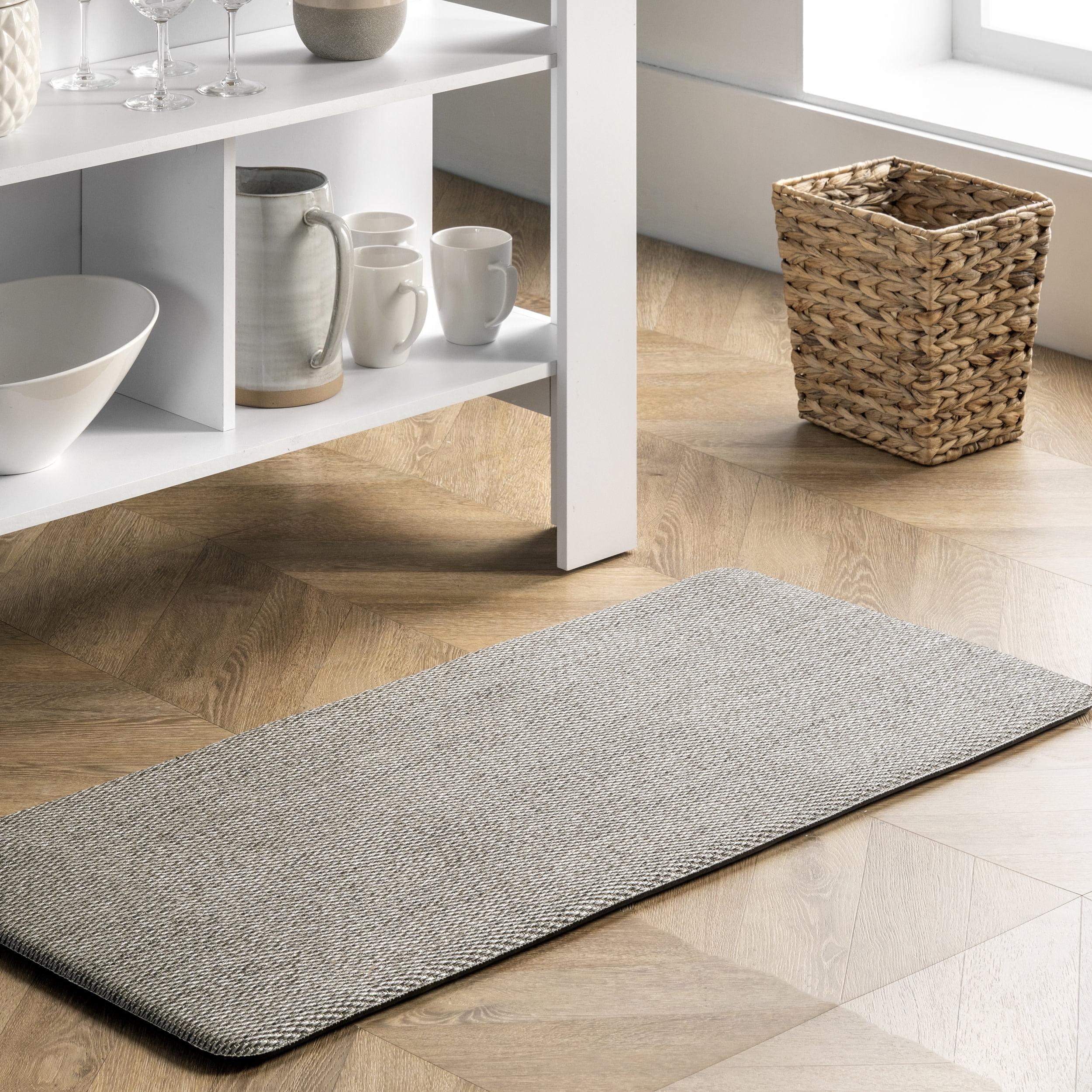 Nuloom Casual Braided Anti Fatigue Kitchen or Laundry Room Comfort Indoor Mat