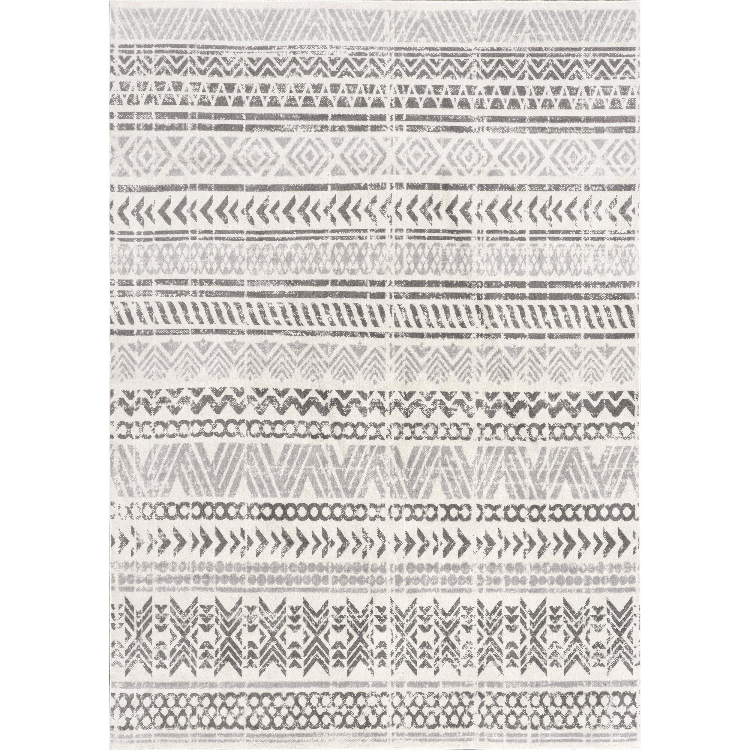 Nuloom Chloe Motif Banded Indoor Area Rug