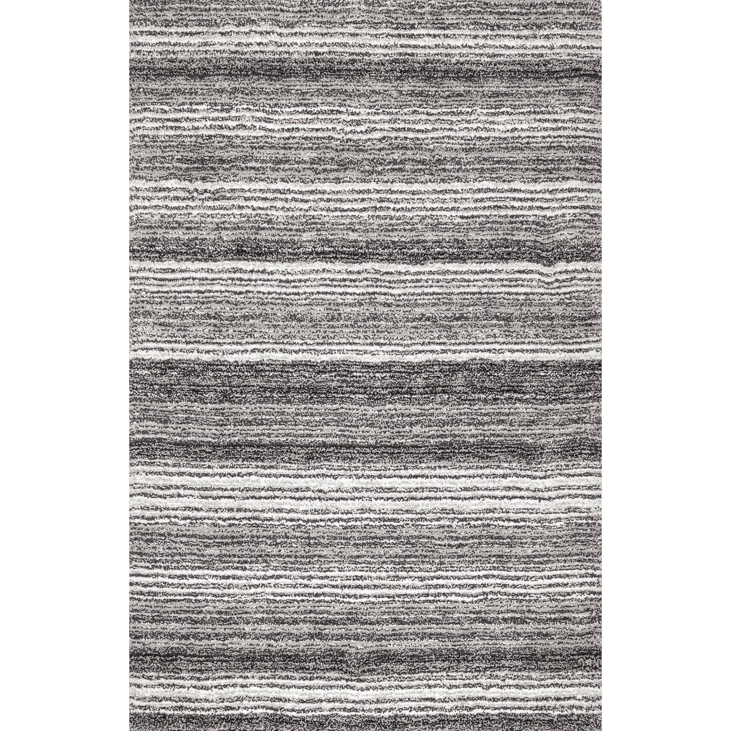 nuLOOM Classie Hand Tufted Shag Area Rug, 10' x 14', Gray Multi