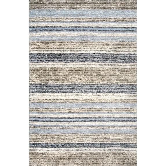 8'x10' Drey Ombre Shag Area Rug Denim - nuLOOM