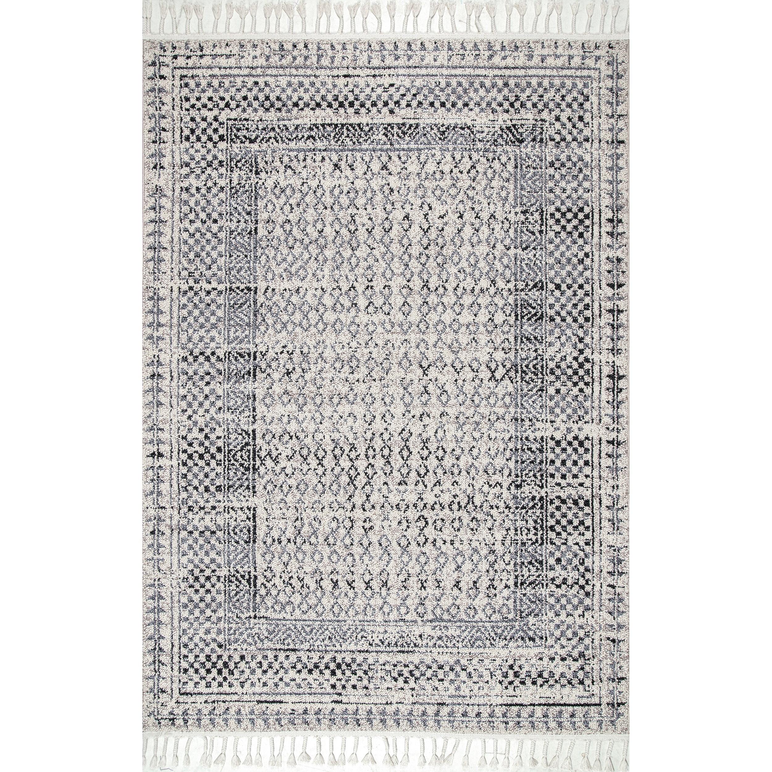 nuLOOM Claudia Diamond Accent Rug, 2' x 4', Ivory