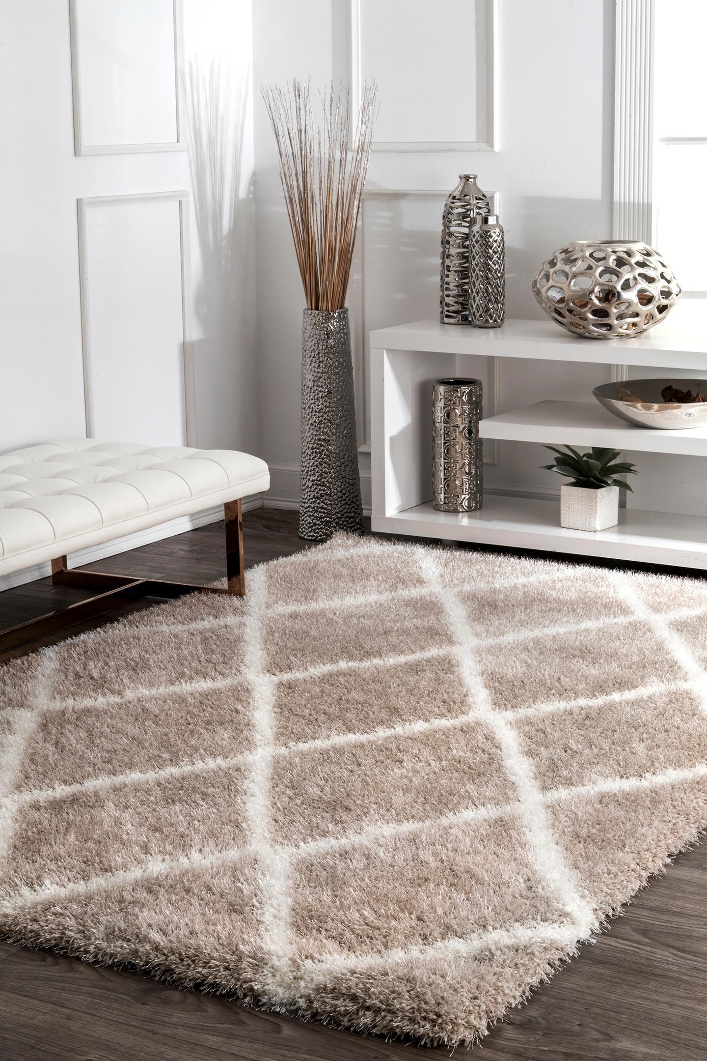nuLOOM Diamond Shag Area Rug