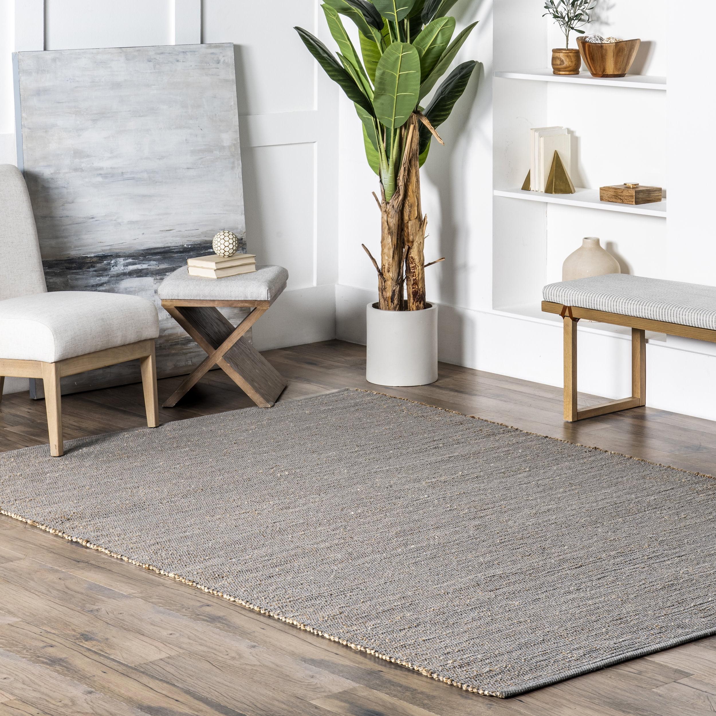 Nuloom Elfriede Farmhouse Jute Blend Indoor Area Rug