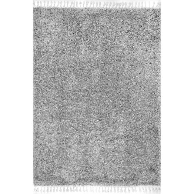 nuLOOM Gelina Soft Shaggy Tassel Area Rug