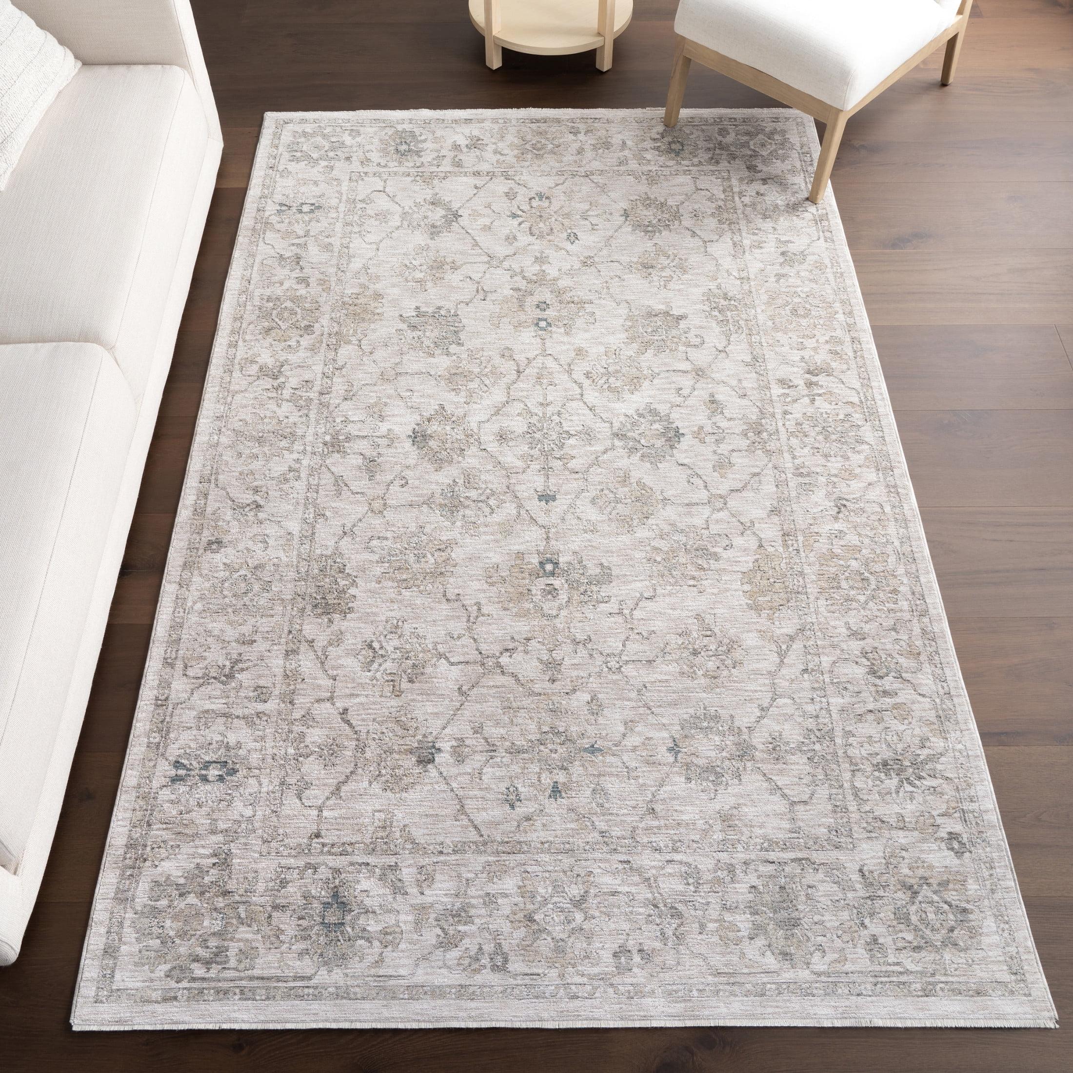 Nuloom Georgianna Medallion Fringe Indoor Area Rug, 4' x 6', Beige