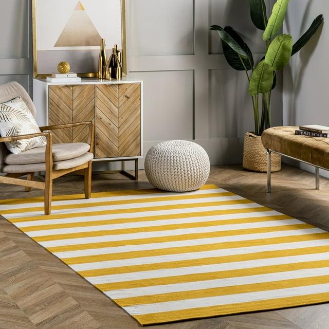 Nuloom Gracen Cotton Stripe Indoor Area Rug, 3' x 5'