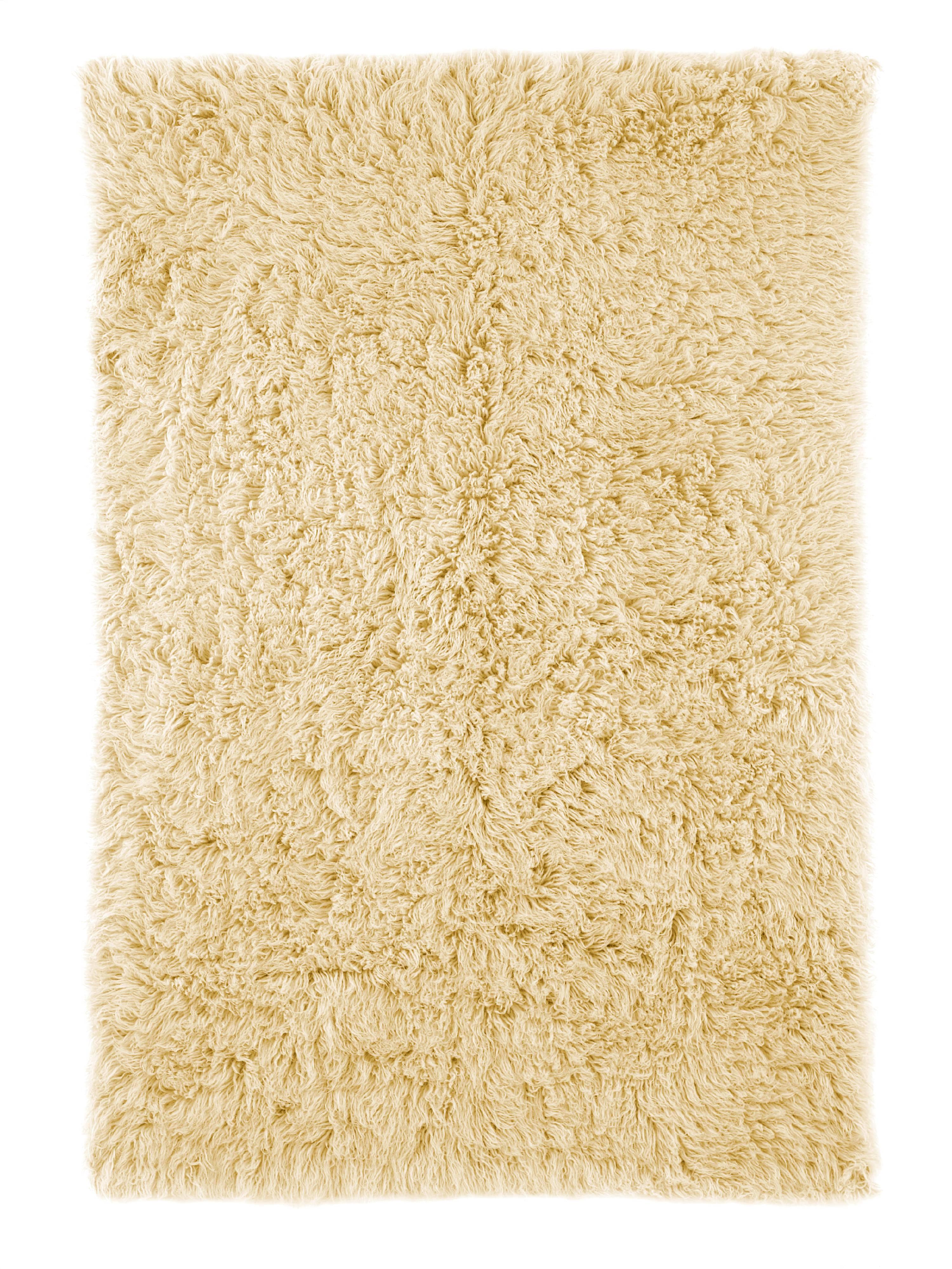 nuLOOM Elena Greek Flokati Shag Rug Cream