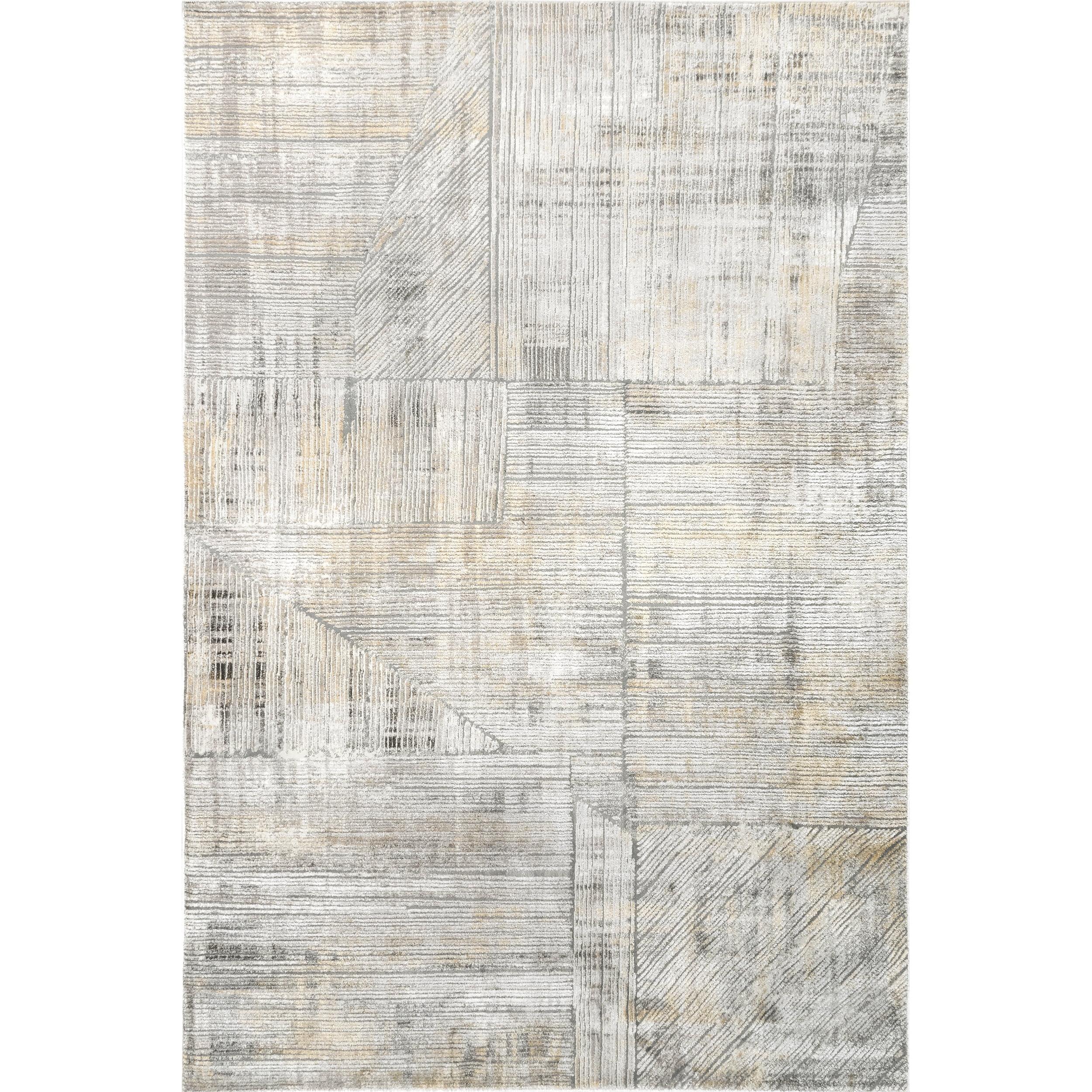 Nuloom Helene Abstract 5x8 Indoor Area Rug for Living Room Bedroom Dining Room Kitchen, Beige/Ivory