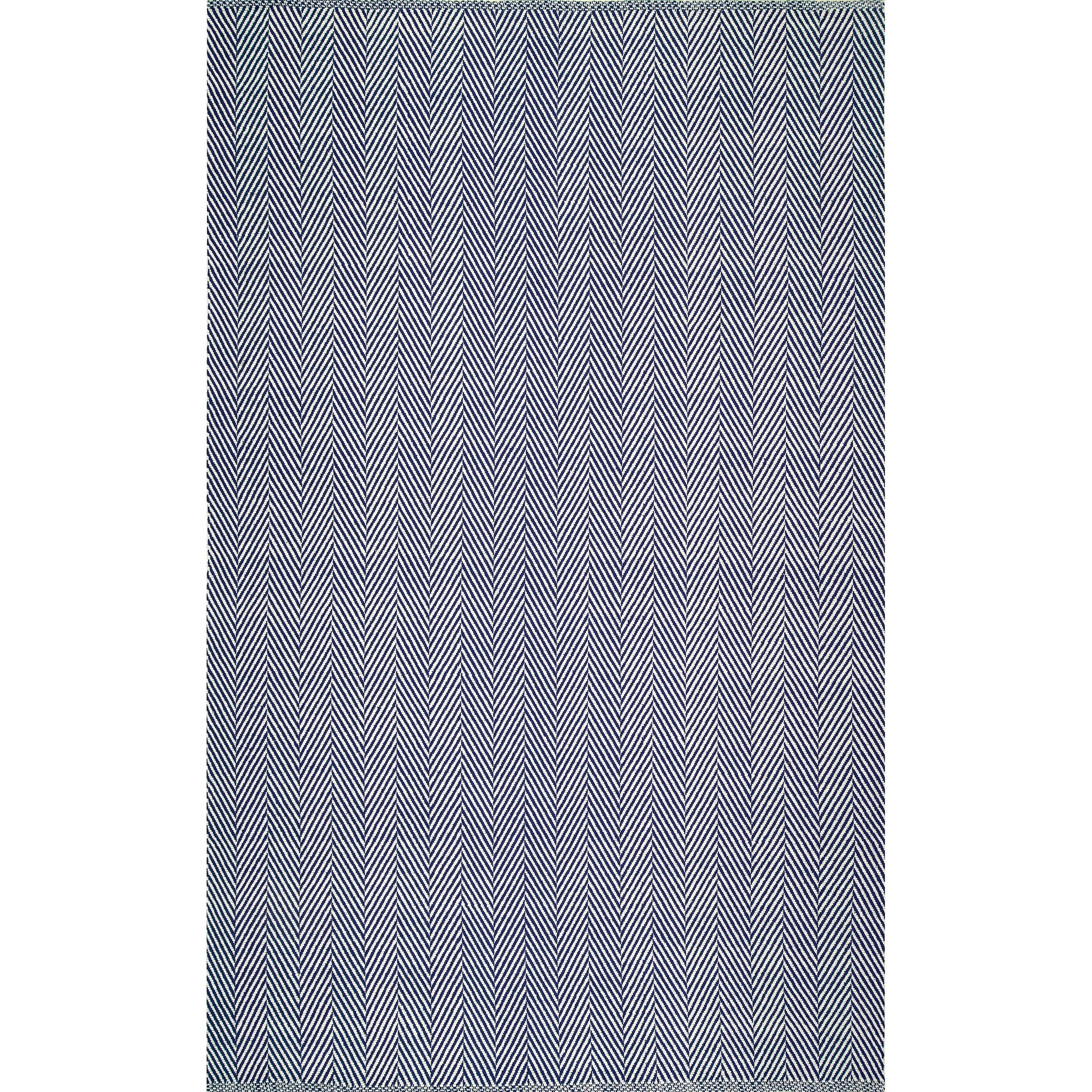 Cotton Hand Loomed Herringbone Cotton Rug - nuLOOM