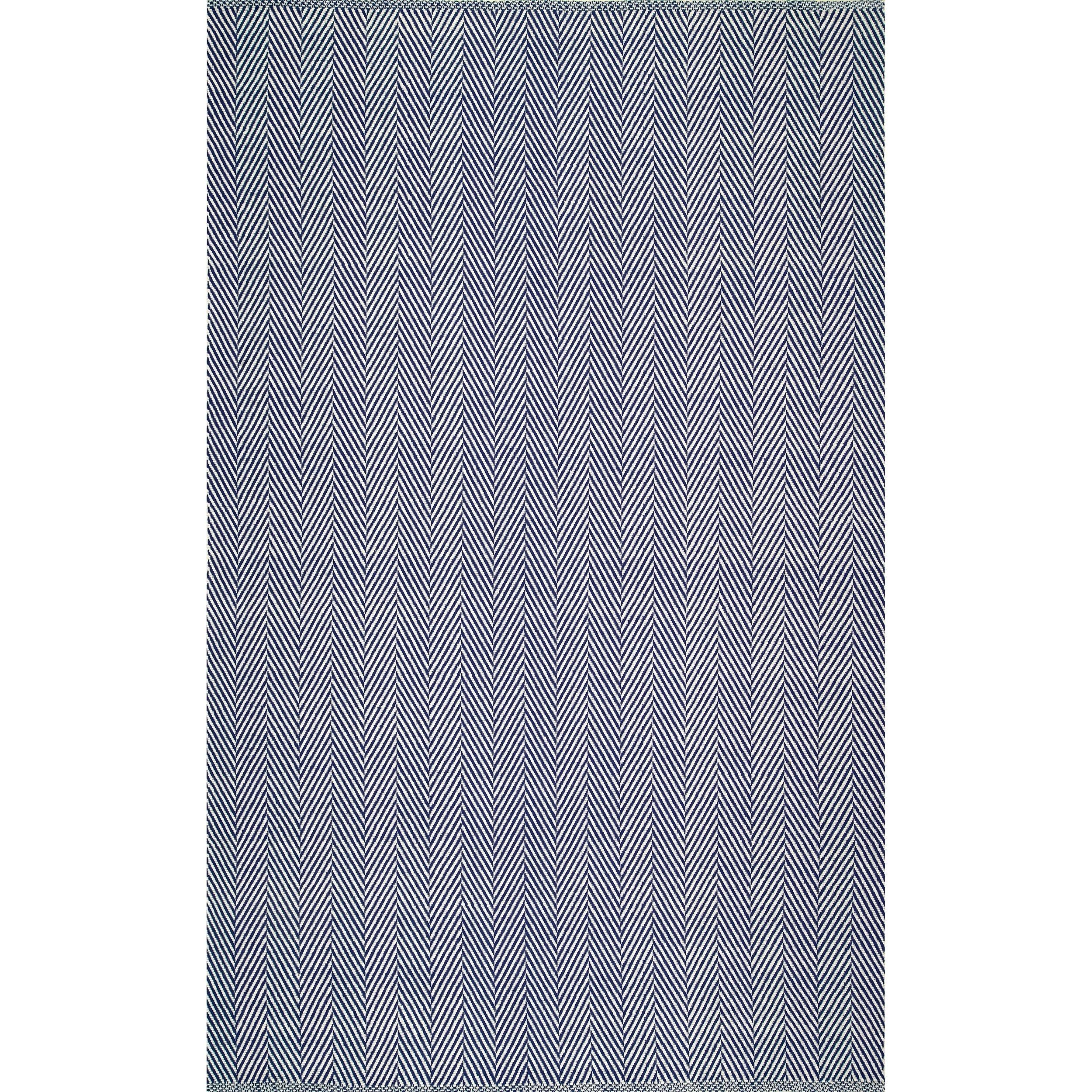 Nuloom Hand Loomed Kimberley Area Rug Navy 6' x 9'