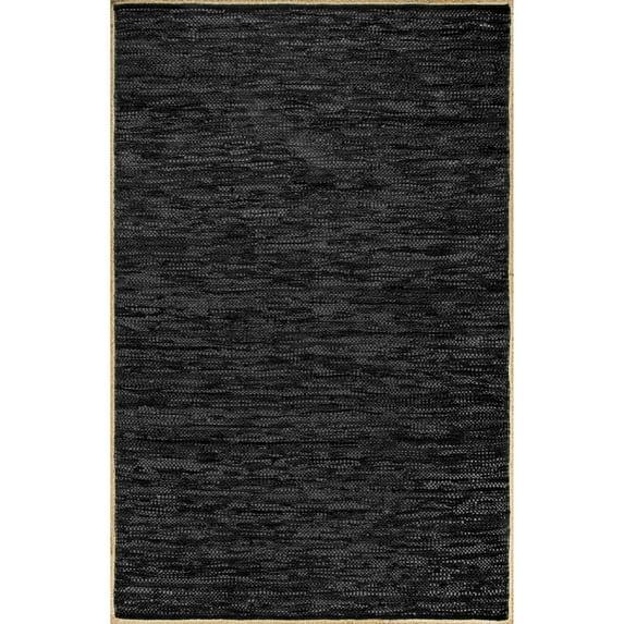 Nuloom Sabby Hand Woven Leather Flatweave Indoor Area Rug 8x10
