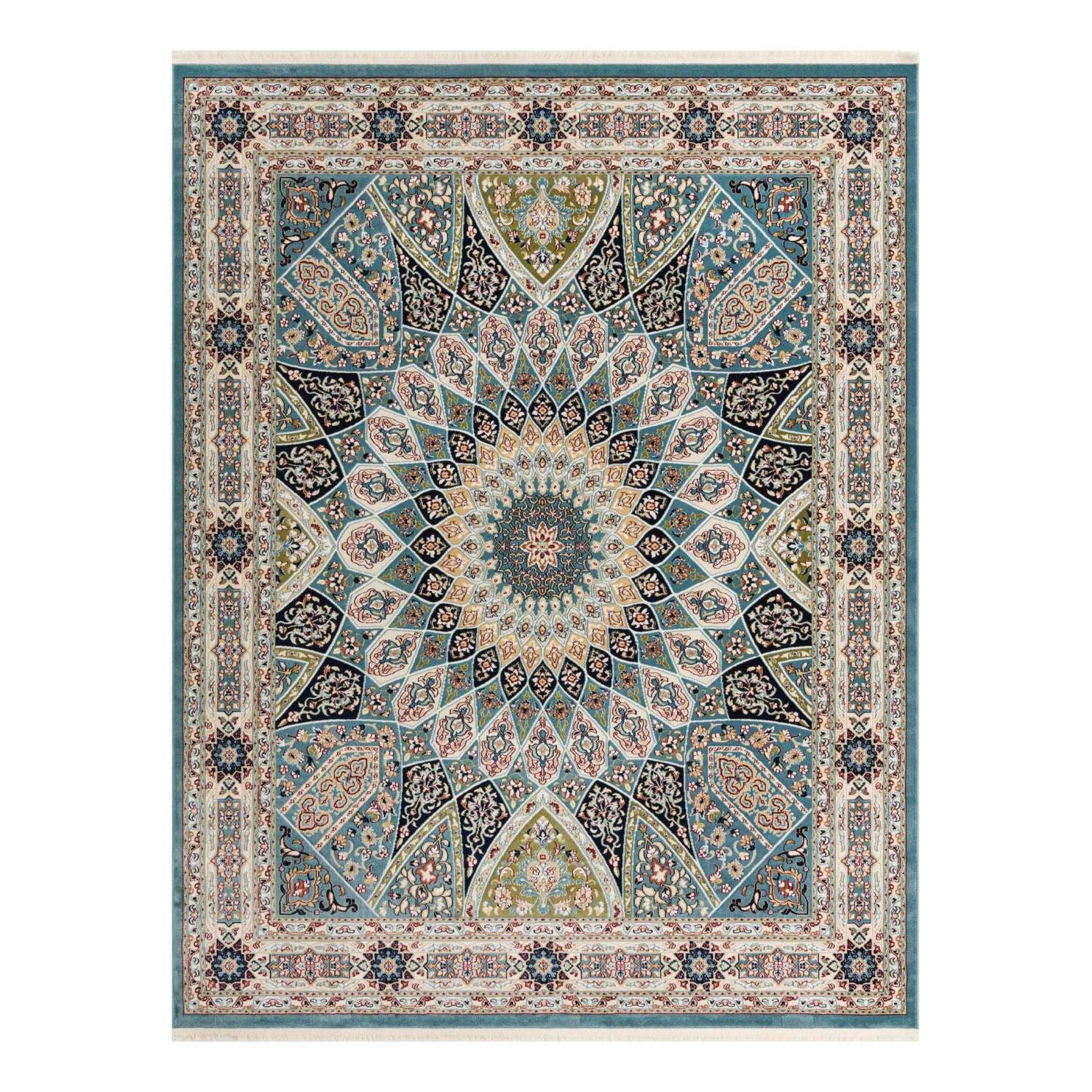 Nuloom Marley Traditional Medallion Fringe Indoor Area Rug