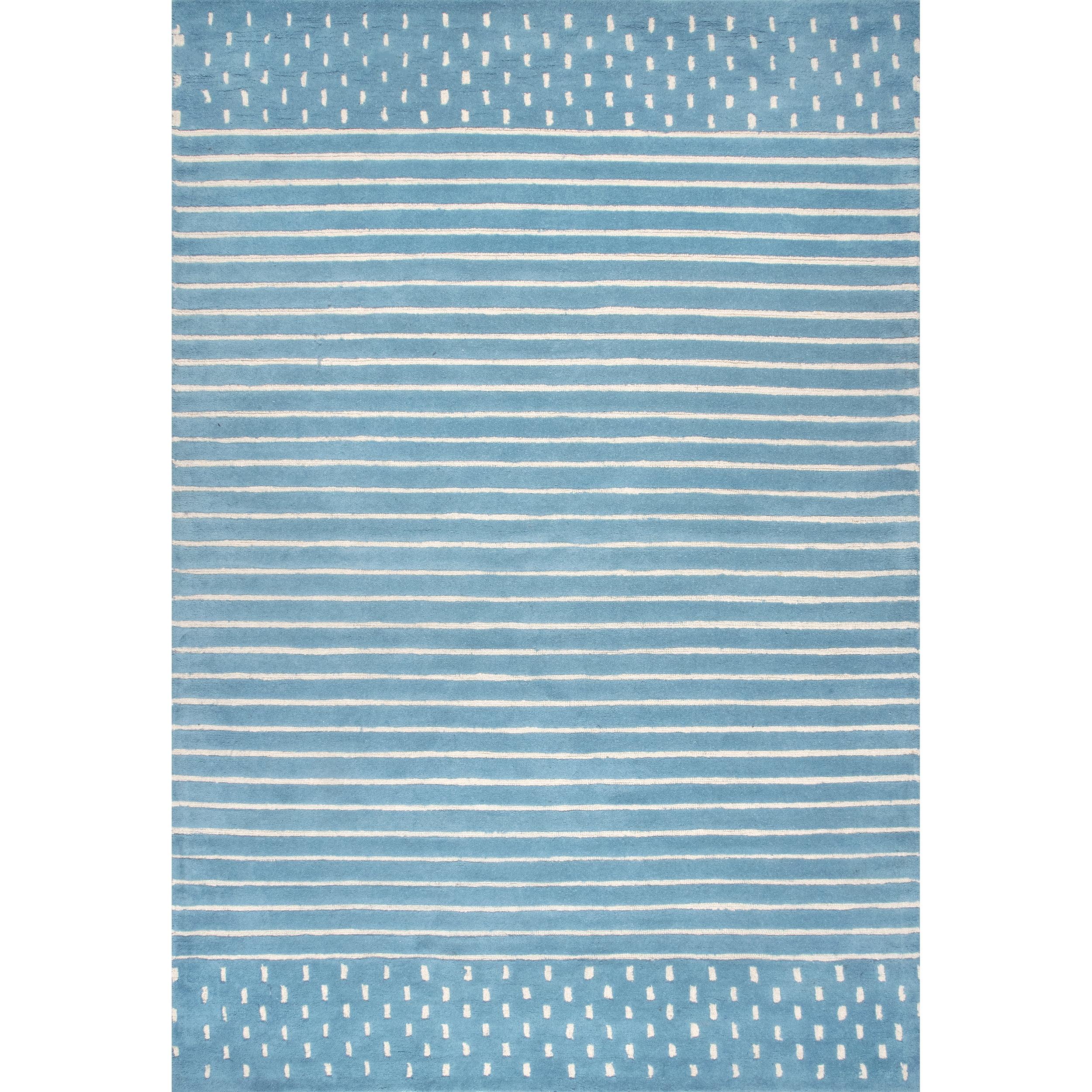 Arvin Olano x Rugs USA - Mandia Striped Wool Indoor Area Rug