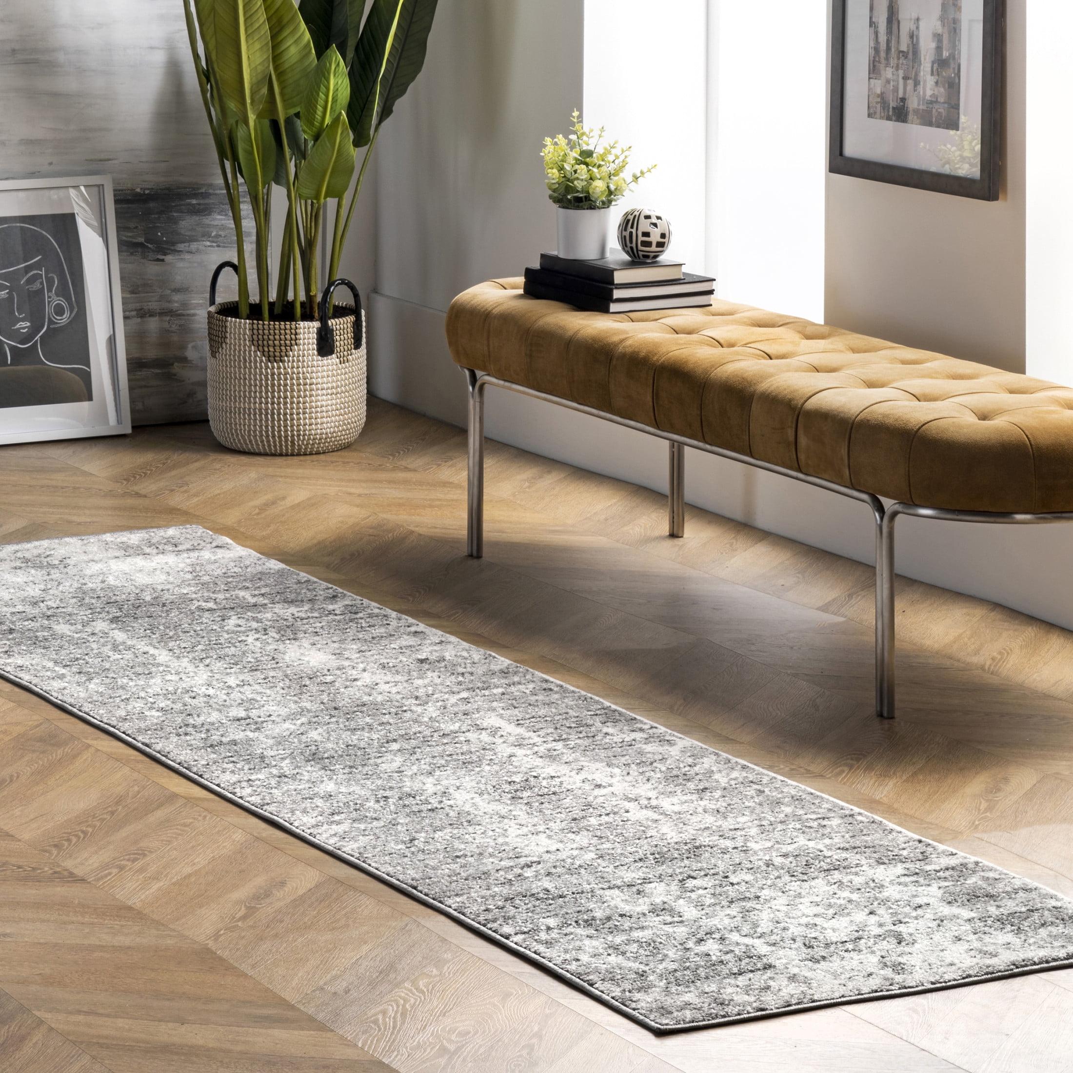 nuLOOM Deedra Modern Abstract Area Rug, 2' 5" x 9' 5", Runner, Deedra Grey
