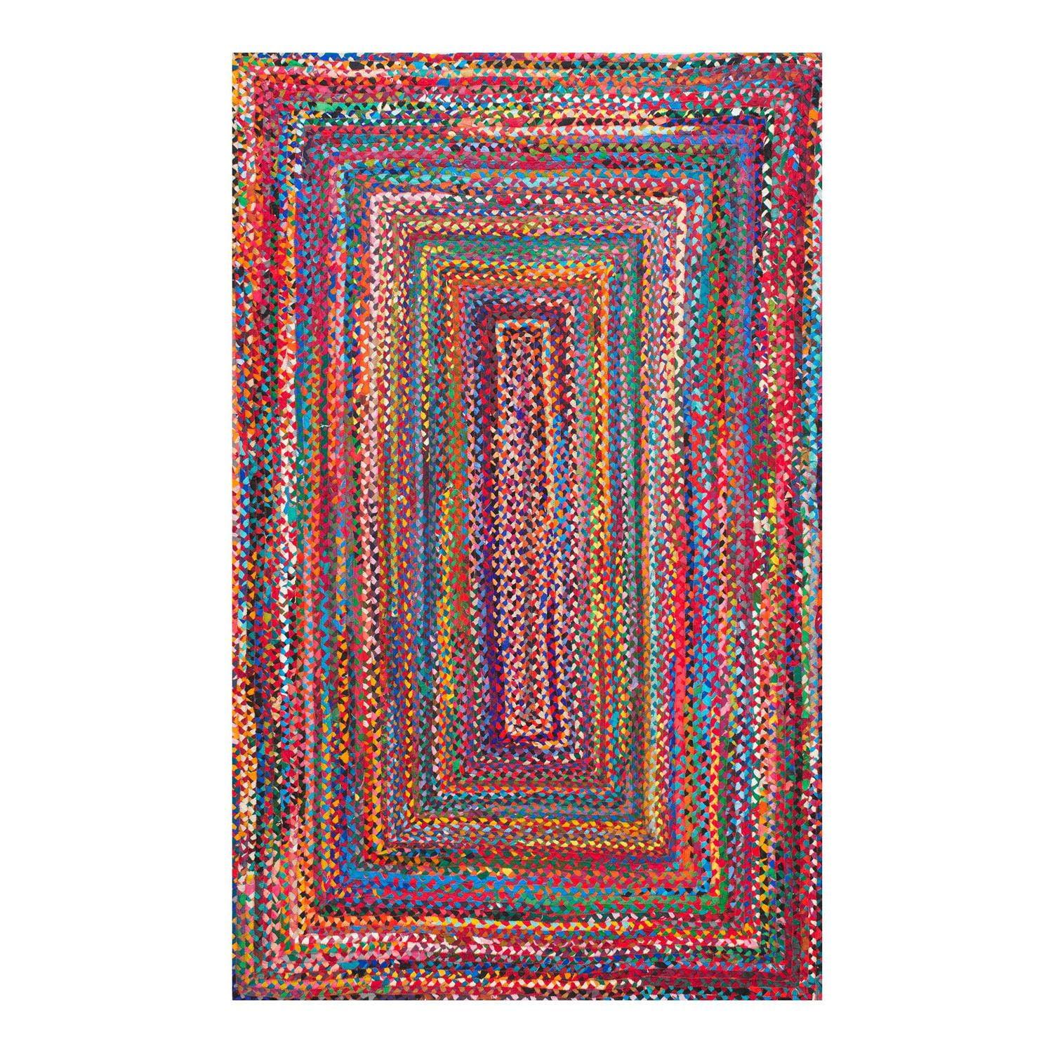 nuLOOM Moroccan Blythe Light Multi 4' x 6' Transitional Area Rug