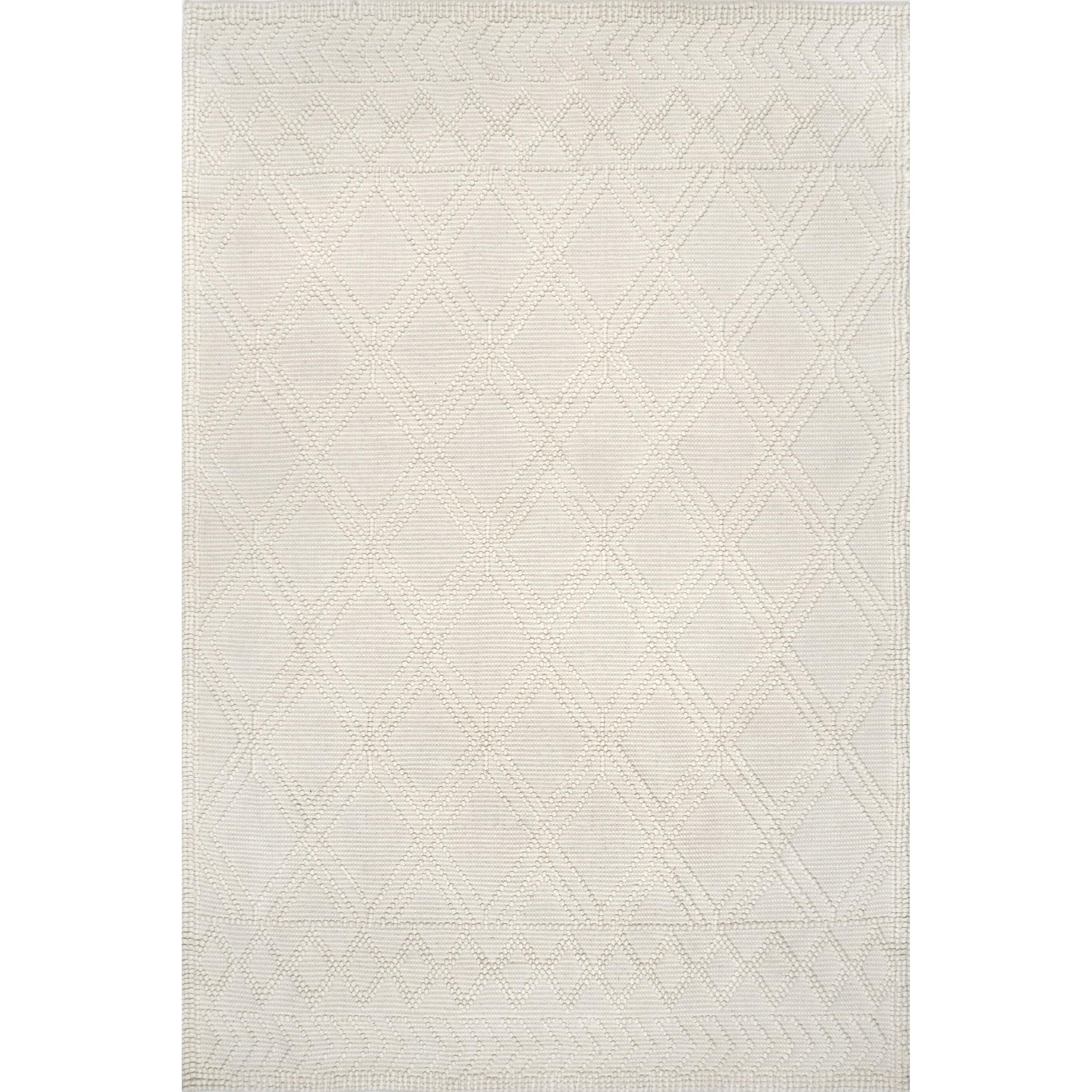 Nuloom Contemporary Trellis Natti Indoor Area Rug, 4' x 6', Ivory