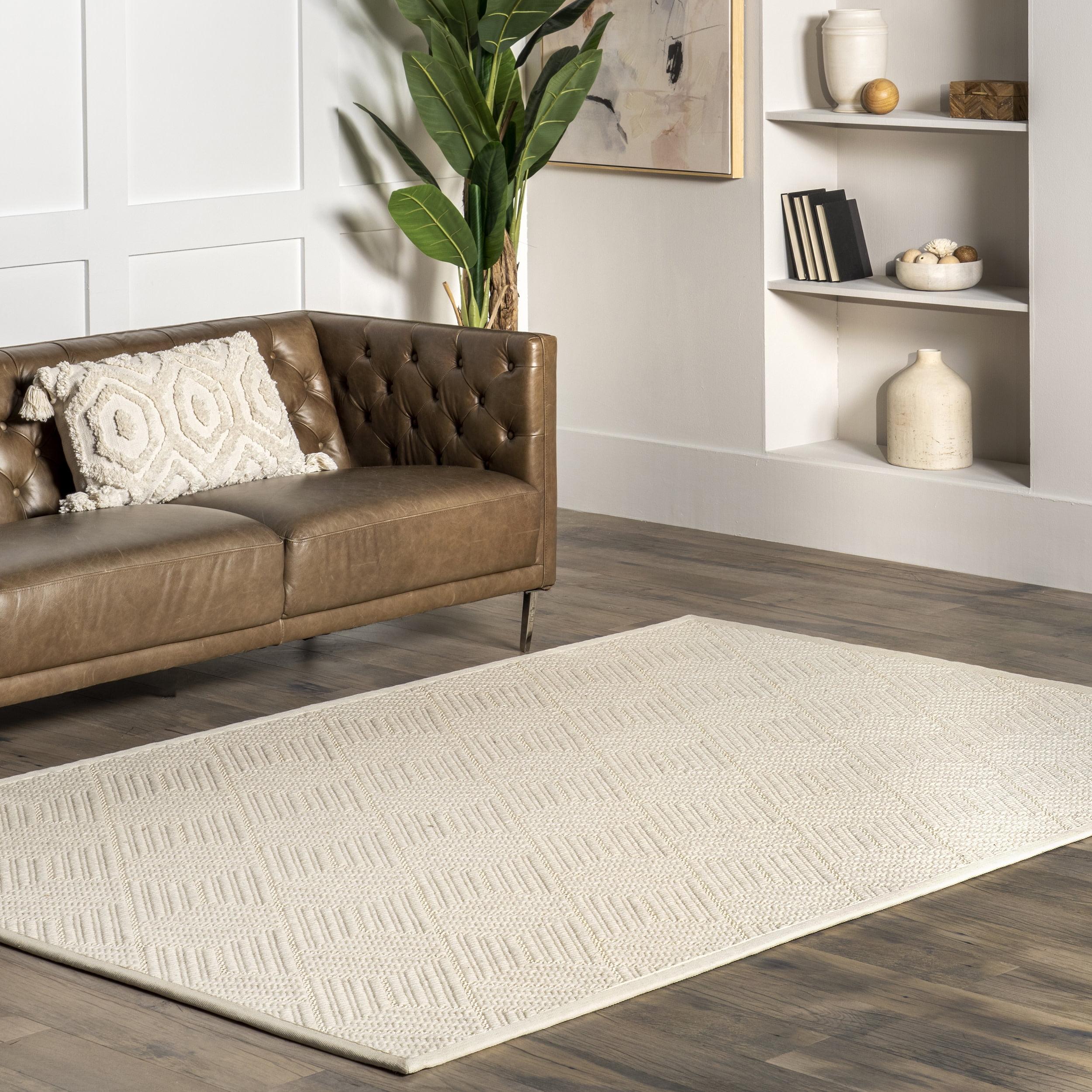 Nuloom Natural Textured Suzanne Indoor Area Rug