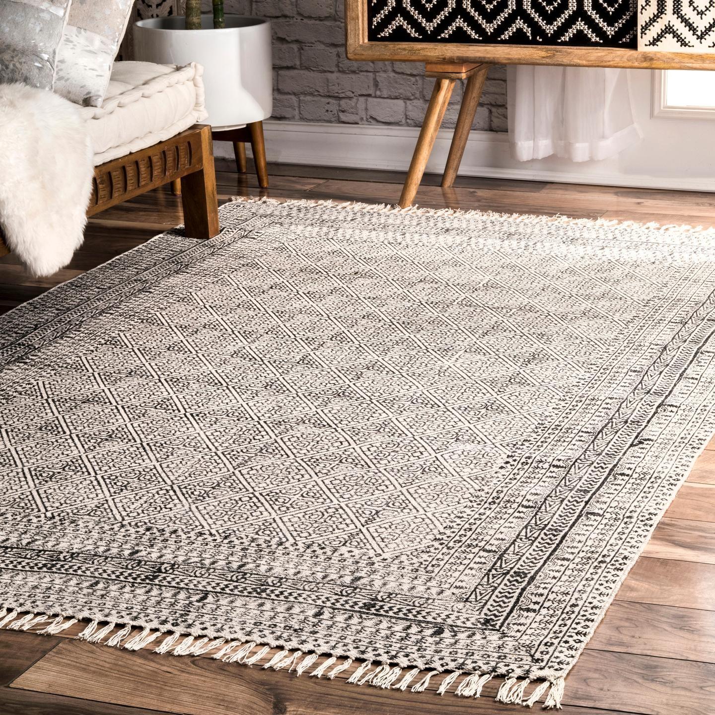 Nuloom Flatweave Rita Moroccan Trellis Area Rug