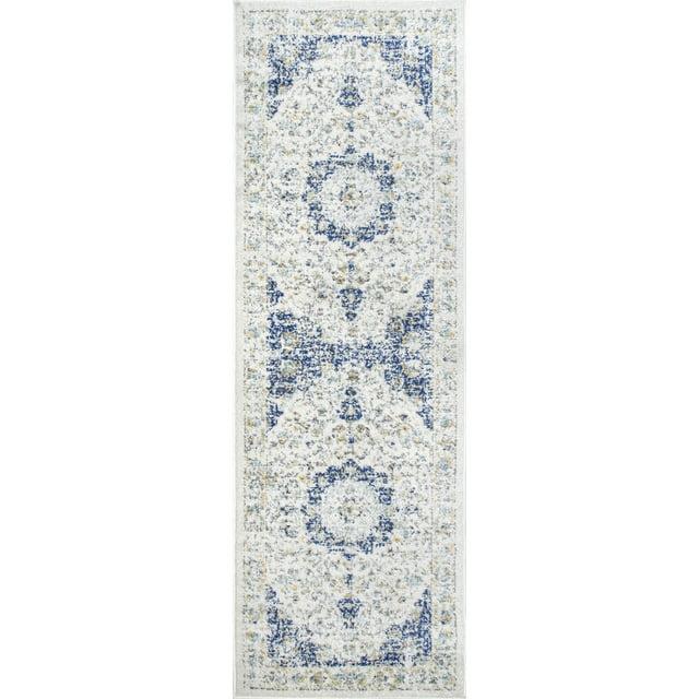 Nuloom Verona Vintage Persian Indoor Area Rug, Runner 2' 6" x 14', Blue