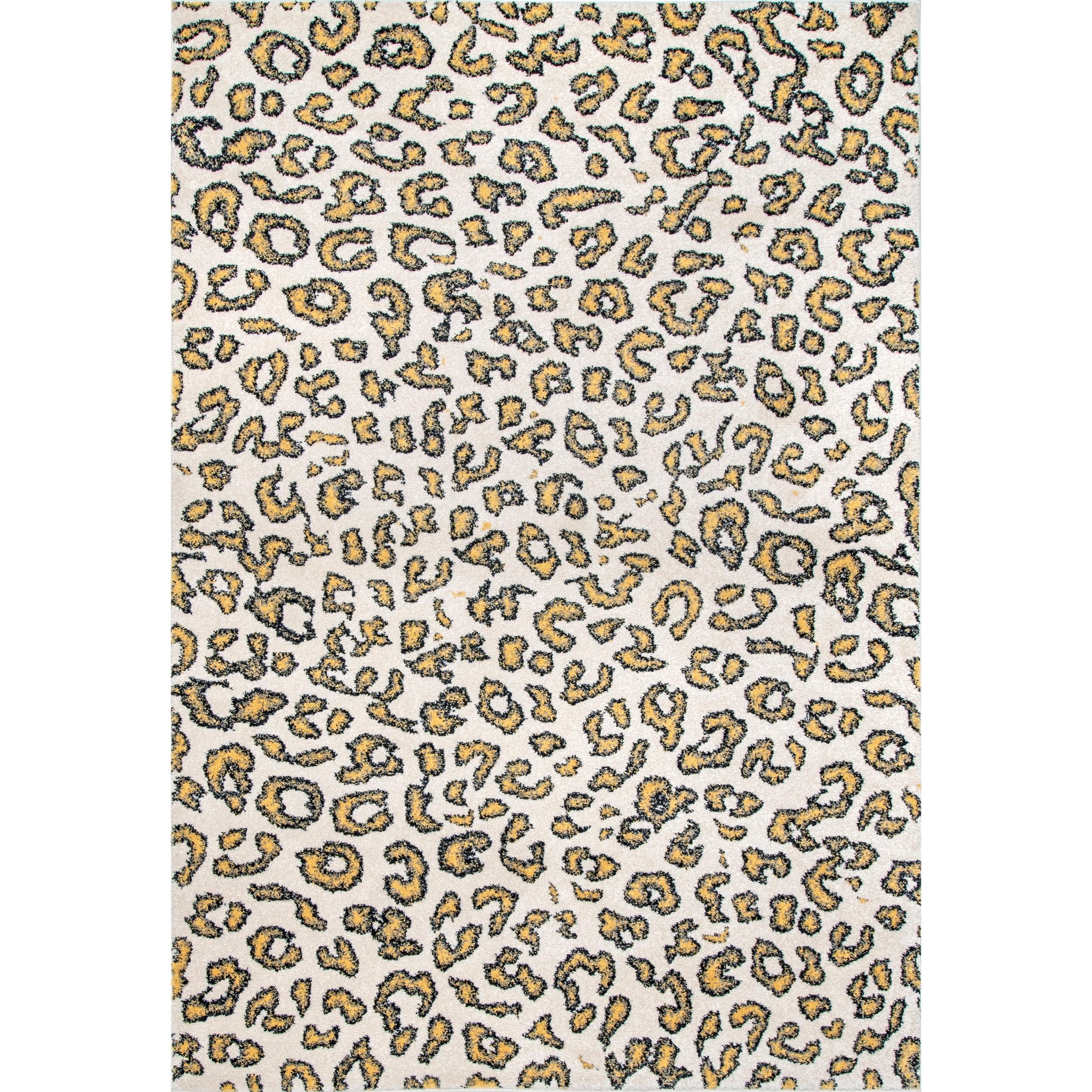 nuLOOM Annette Modern Leopard Print Area Rug