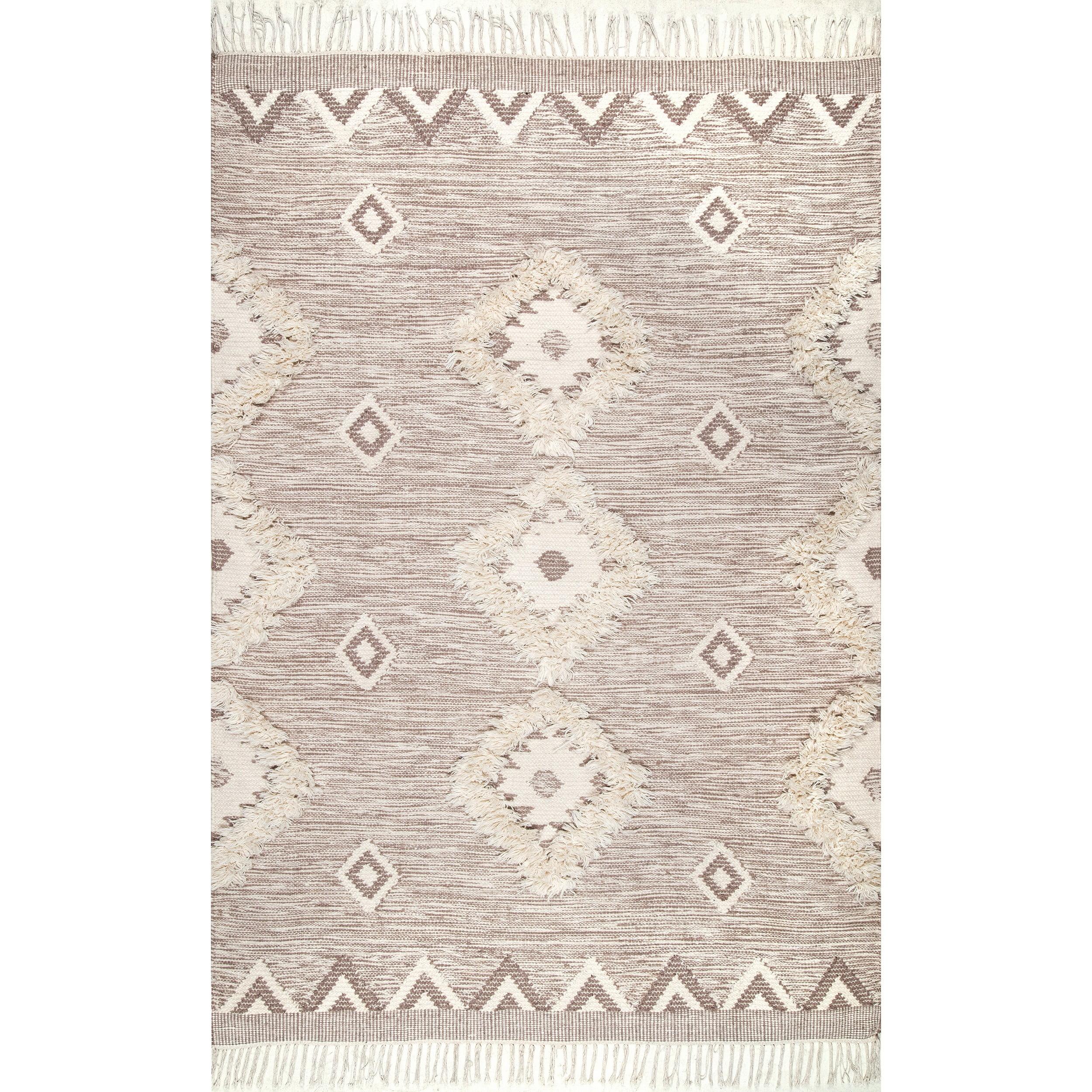 Nuloom Savannah Moroccan Tasseled Wool Indoor Area Rug