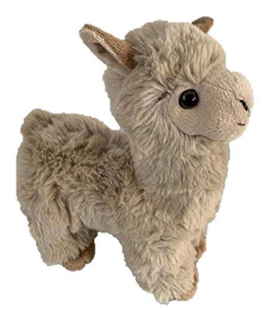 11" Beige Plush Llama Stuffed Animal Toy