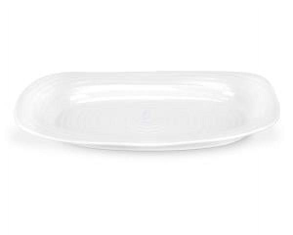 Portmeirion Portmeirion Sophie Conran White Melamine Sandwich Tray 13.5"X9"