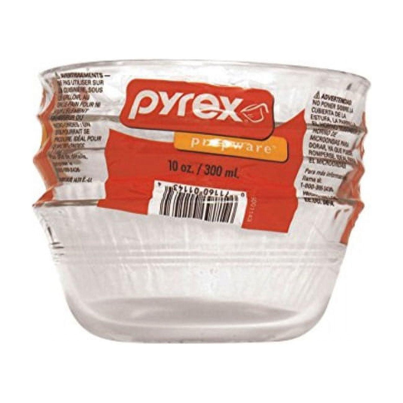 Pyrex Bakeware Custard Cups, 10-Ounce, Set of 4